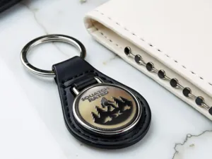 Leather Key Case Style Force Design Touch